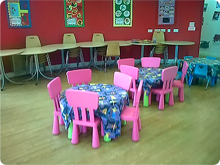 The cafe facilities at Cotgrave Futures