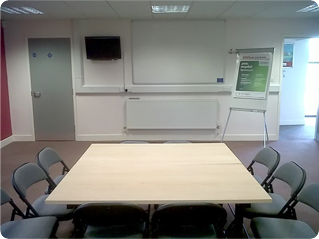 The large meeting room at Cotgrave Futures